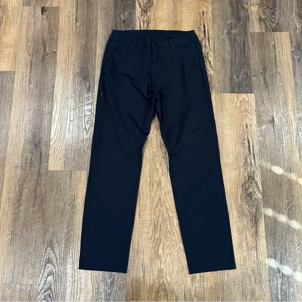 BYLT Everyday Pant 2.0 Mens 34 Tall 34x32 Slim Fit Navy Stretch Performance - Picture 2 of 16